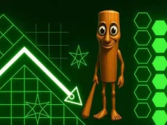 Juego Tung Tung Sahur in Geometry Dash en línea