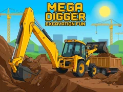 Mega Digger - Excavation Fun เกมออนไลน์ฟรี