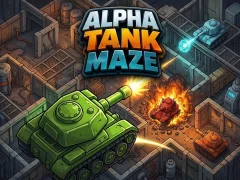 Гульня Alpha Tank Maze онлайн