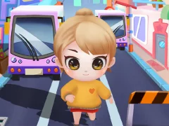 Angry Chibi Run — free online game