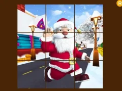 Christmas Run Puzzle — free online game
