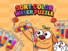 Cluiche Sort Color Water Puzzle ar líne