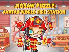 Jigsaw Puzzle: Avatar World Fire Station — free online game