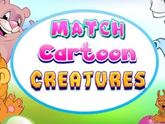 Match Cartoon Creatures — free online game