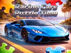 Racing Cars Puzzle Time — free online game