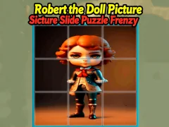 Robert the Doll Picture Slide Puzzle Frenzy — free online game