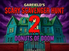 Garfield’s Scary Scavenger Hunt II Donuts for Doom — безкоштовна онлайн гра