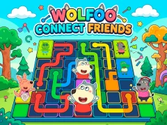 Игра Wolfoo Connect Friends онлайн