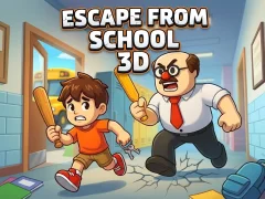 Escape from School 3D — lojë online falas