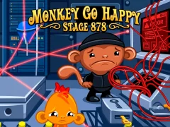 Гульня Monkey GO Happy Stage 878 онлайн