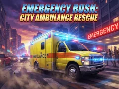 Emergency Rush: City Ambulance Rescue — मुफ्त ऑनलाइन गेम