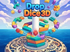 Drop Dice 3D — free online game