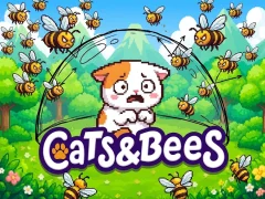 Cat & Bees — brezplačna spletna igra