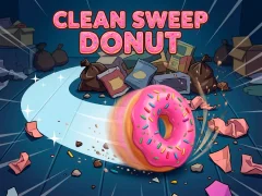 Cluiche Clean Sweep Donut ar líne