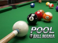 Pool 8 Ball Mania — nemokamas žaidimas internete