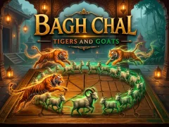 Bagh Chal Tigers and Goats — lojë online falas