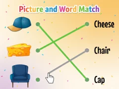Picture and Word Match — free online game