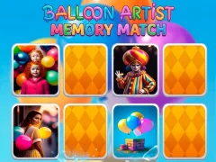 Balloon Artist Memory Match — free online game