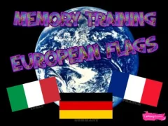 Memory Training. European Flags — free online game