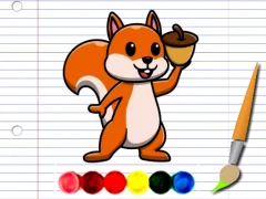 Squirrel Coloring Adventure — free online game