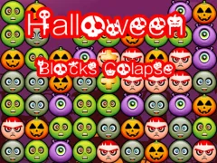 Halloween Block Collapse — free online game