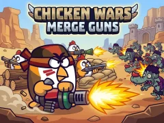 Chicken Wars Merge Guns — मुफ्त ऑनलाइन गेम