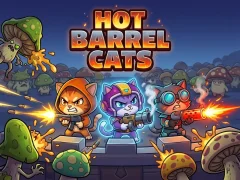 Hot Barrel Cats — bezplatná online hra