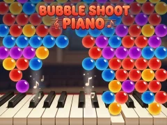 Игра Bubble Shoot Piano онлайн
