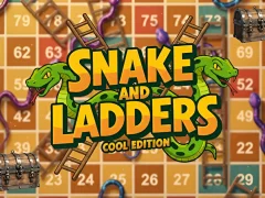 Snake and Ladders Cool Edition — free online game
