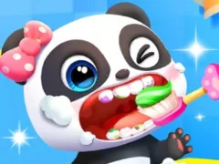 Jigsaw Puzzle: Baby Panda Teeth Health — free online game