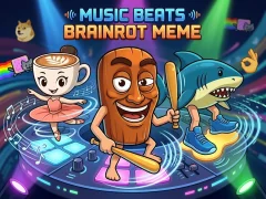 Music Beats - Brainrot Meme – tasuta veebimäng