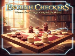 English Checkers — free online game