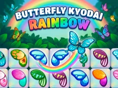 Butterfly Kyodai Rainbow — free online game