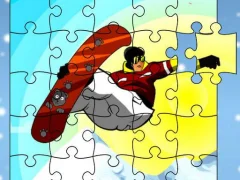 Snowboarder Freestyle Jigsaw — δωρεάν online παιχνίδι