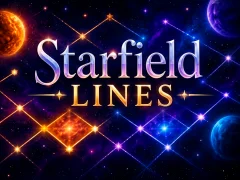 Starfield Lines — lojë online falas