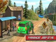 Jeep Passeger Offroad Mountain Simulation Game — free online game