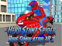 Hero Stunt Spider Bike Simulator 3d 2 — gratis online spil