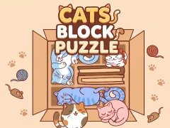 Cats Block Puzzle — gratis online spil