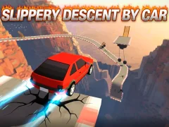 Slippery Descent By Car — free online game