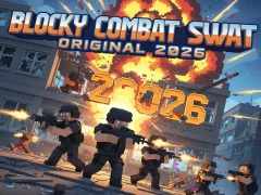Blocky Combat Swat Original 2026 — free online game