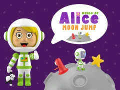 World of Alice Moon Jump — free online game