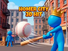 Homer City 3D Hit — gratis onlinespel