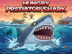 Spill Hungry predator shark online