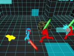 Stickman Neon Sword Fighting — free online game
