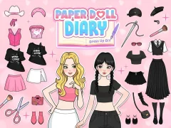 Paper Doll Diary: Dress Up DIY — free online game