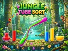 Jungle Tube Sort — 免费在线游戏