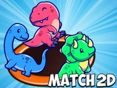 Match 2D Dinosaurs — free online game