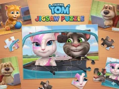 Talking Tom Jigsaw Puzzle — free online game