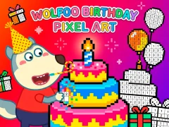 Joc Wolfoo Birthday Pixel Art en línia