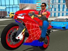 Hero Stunt Spider Bike Simulator 3d — free online game